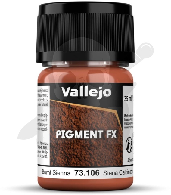 Battle-Models > Vallejo 73106 Pigment FX - Burnt Sienna (35 ml)